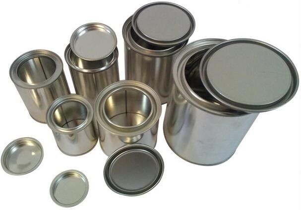 Round Paint Tin Cans