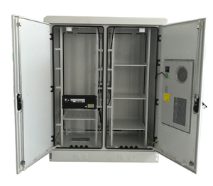 W-TEL IP65-Certified Rainproof Aluminum Stainless/Galvanized Steel Composite Powder Coated Customizable Size Outdoor Enclosure