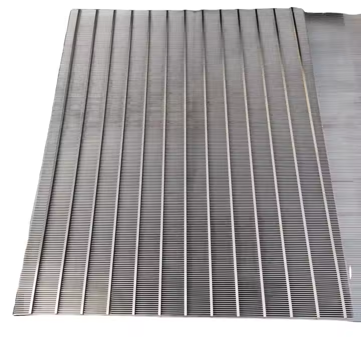 Stainless Steel 304 316L Wedge Screen Tube Continuous Slotted Screen Tube High Precision Wedge Wire Filter Tubes with Mini Slot