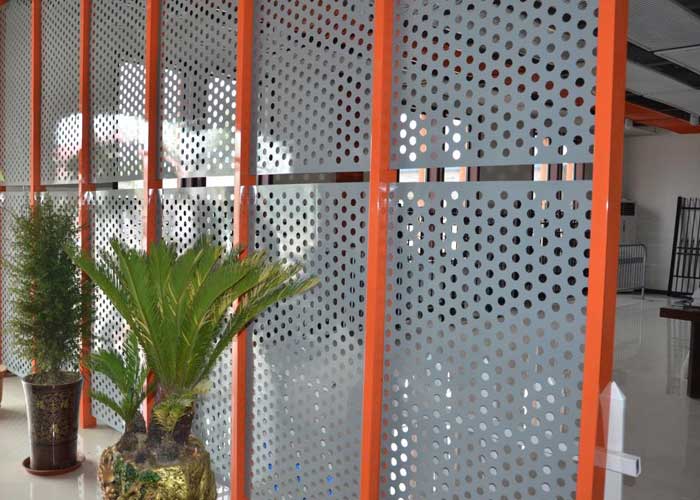Decorative Perforated Metal Sheets with custom CNC punched patterns
