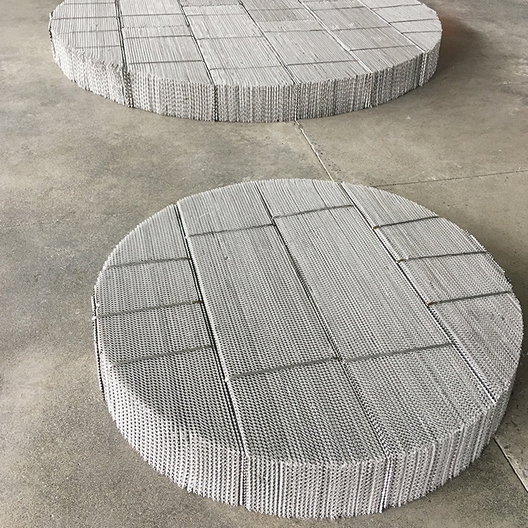 Ss304 BX500 ZWF Wire Gauze Structured Packing for Air Separation