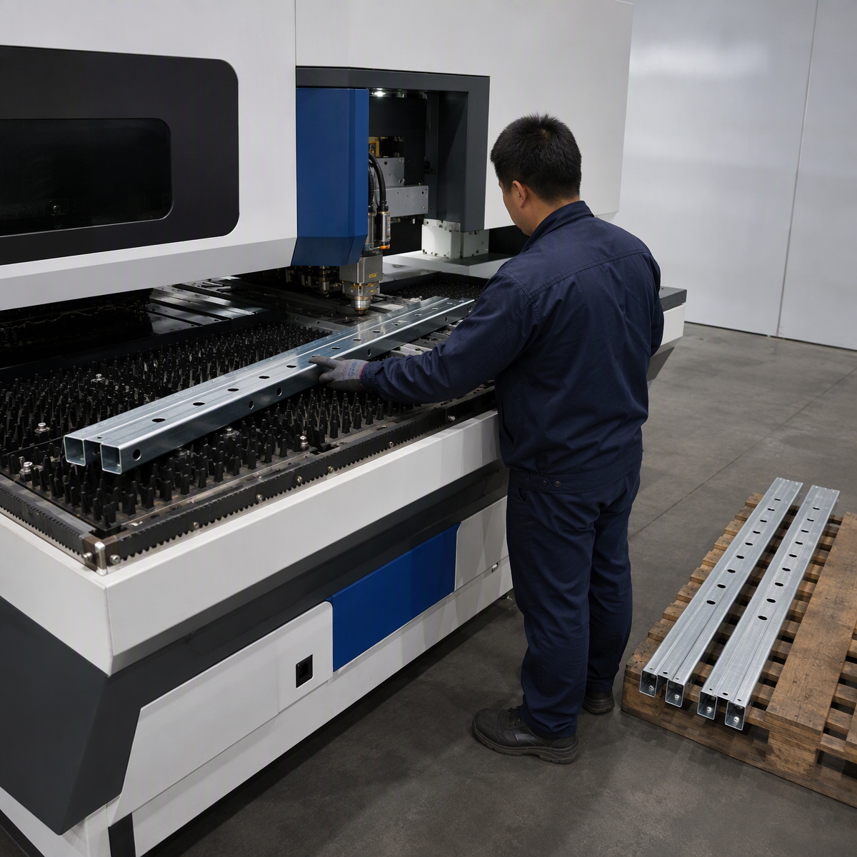 Custom Silver Perforated Metal Strip Sheet With Repeating Slot And Mounting Hole Row For Industrial Fabrication